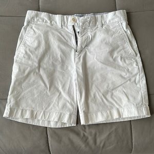 Tommy Hilfiger White Chino Shorts